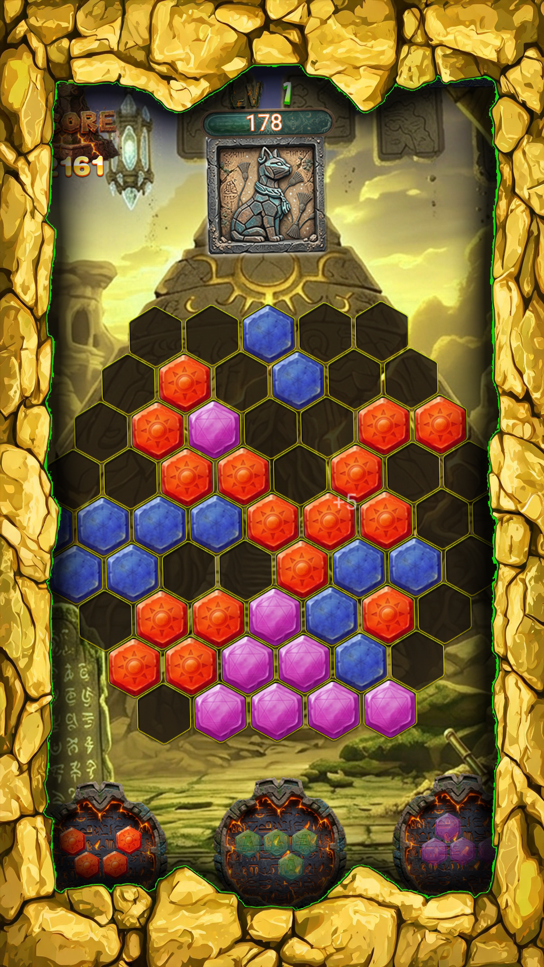 Jewel Storm gameplay screenshot 1
